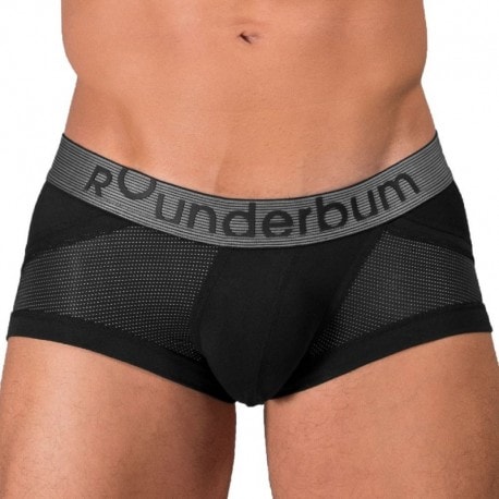 Rounderbum Anatomic Mini Trunks - Black