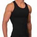 Rounderbum Seamless Compression Tank Top - Black