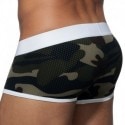 Addicted Camo Stripe Boxer - White