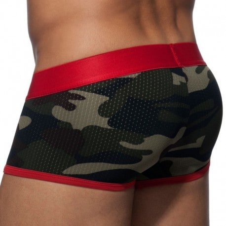 Addicted Boxer Camo Stripe Rouge