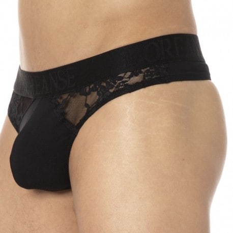 Doreanse Sexy Lace Thong - Black