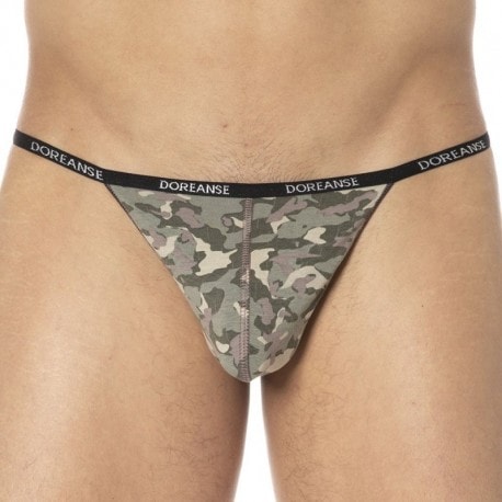 Doreanse Camouflage Thong