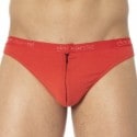 Doreanse Elegant Zip Thong - Red