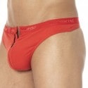 Doreanse Elegant Zip Thong - Red