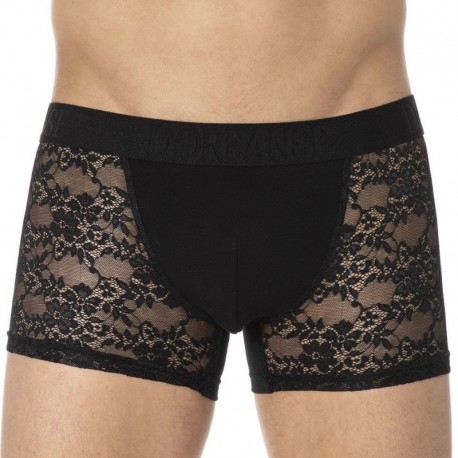 Doreanse Sexy Lace Boxer - Black