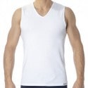 Doreanse Essential V-Neck Tank Top - White