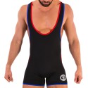 Barcode Allan Singlet - Black