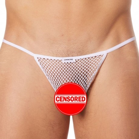 Lookme New Look Net Thong - White