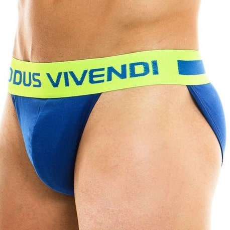 Modus Vivendi Phosphor Tanga Brief - Blue