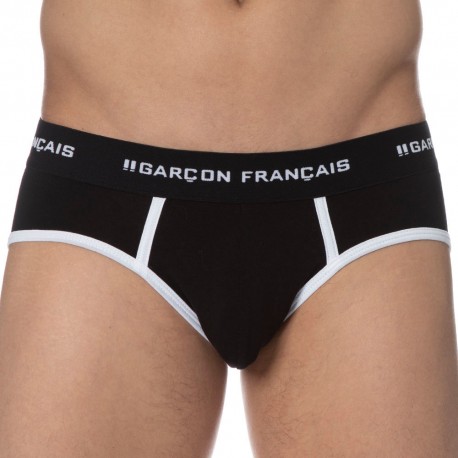 Garçon Français Le Tombeur Brief - Black