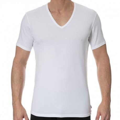 Calvin Klein 2-Pack Modern Cotton Stretch T-Shirts - White