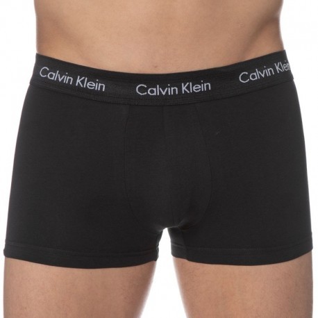 Calvin Klein 3-Pack Cotton Stretch Boxer Briefs - Blue - White - Red