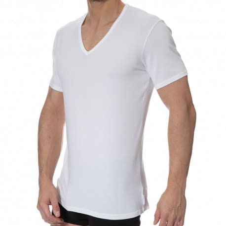 Calvin Klein 2-Pack Modern Cotton Stretch T-Shirts - White