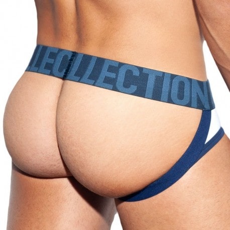 ES Collection Jock Strap Open Mesh Blanc