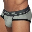 Addicted Basic Colors Cotton Briefs - Grey