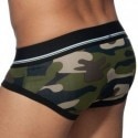 Addicted Basic Colors Cotton Briefs - Khaki Camo