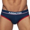 Addicted Basic Colors Empty Bottom Brief - Navy