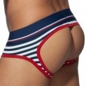 Addicted Basic Colors Empty Bottom Brief - Sailor