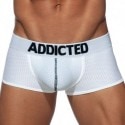 Addicted Push Up Mesh Trunks - White