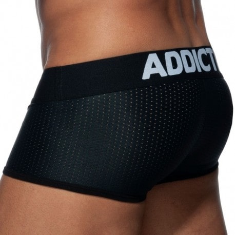 Addicted Boxer Court Push Up Mesh Noir