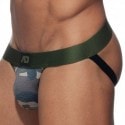 Addicted Jock Strap Washed Camo Kaki