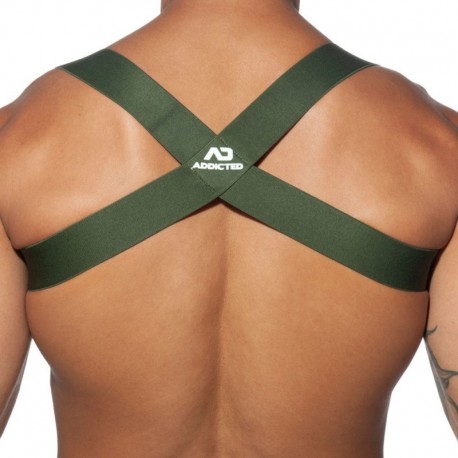 Addicted Spider Harness - Khaki