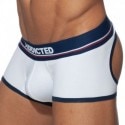 Addicted Basic Colors Bottomless Boxer - White