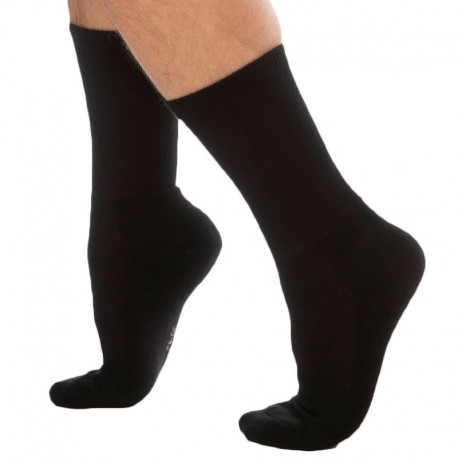 Dance Socks 2 Pack - Black One Size- MENS at  Men's Clothing store