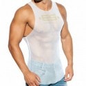 ES Collection Mesh Tank Top - White