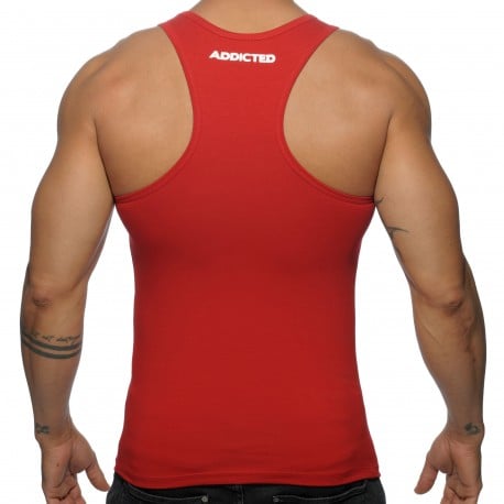 Basic AD Tank Top - Red