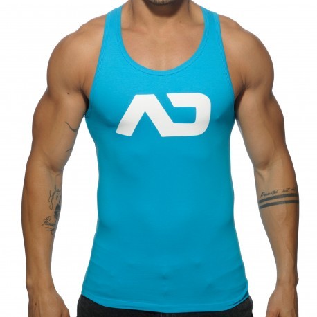 Basic AD Tank Top - Turquoise