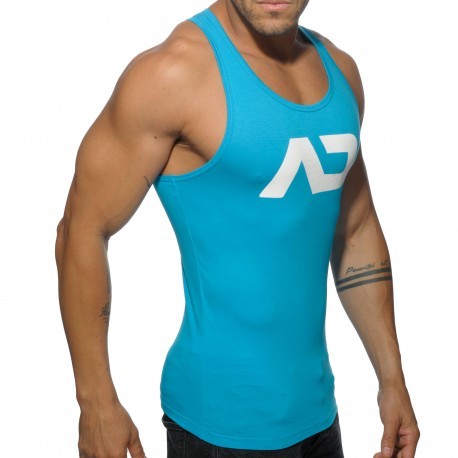Basic AD Tank Top - Turquoise
