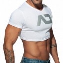 Addicted AD Crop Top - White