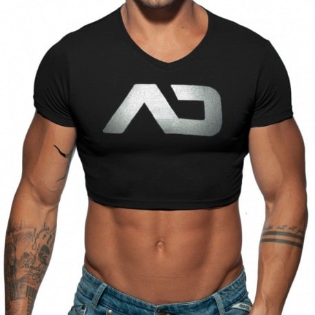 Addicted AD Crop Top - Black