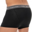 Calvin Klein 3-Pack Cotton Stretch Boxers - Black with Color Waistband