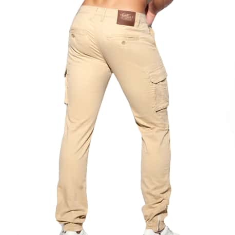 ES Collection Pantalon Cargo Beige