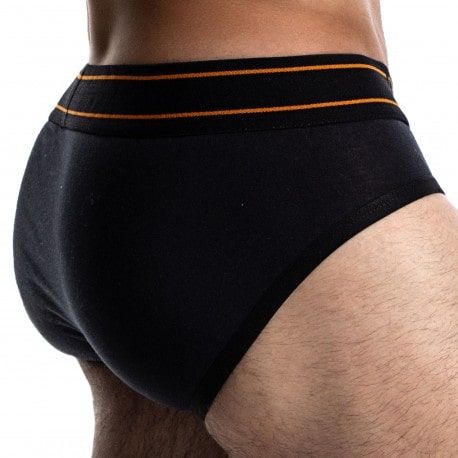 Pump! Nightlight Brief - Black - Orange