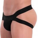 Rounderbum Basic Lift Jock Thong - Black