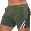 TOF Paris Paris Shorts - Khaki - White