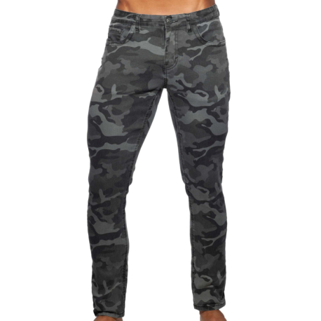 Addicted Camo Jeans - Grey