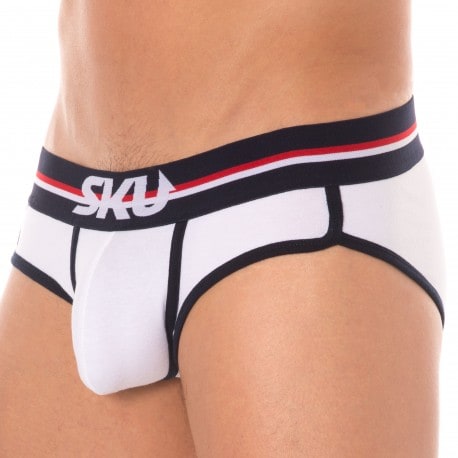 SKU First Cotton Briefs - White