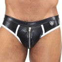 TOF Paris Pilot Empty Bottom Brief - Black