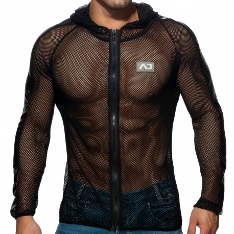 Addicted Mesh Jacket - Black