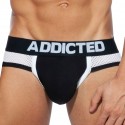 Addicted 3-Pack Combi Mesh Briefs - Black - Red - Navy Blue