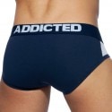 Addicted 3-Pack Combi Mesh Briefs - Black - Red - Navy Blue