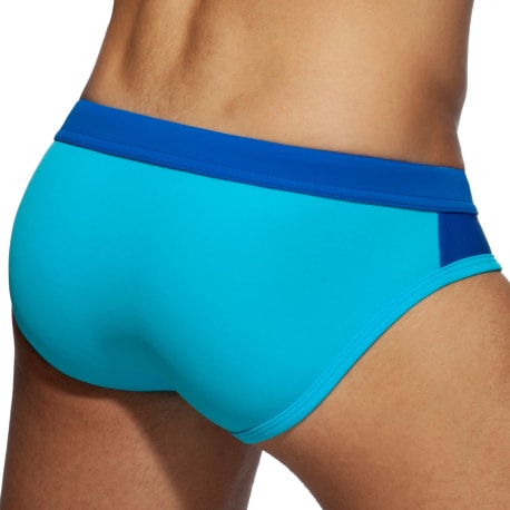 Addicted Spike Swim Briefs - Royal - Aqua