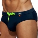 Addicted Racing Side Swim Briefs - Navy Blue