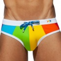 Addicted Rainbow Swim Briefs