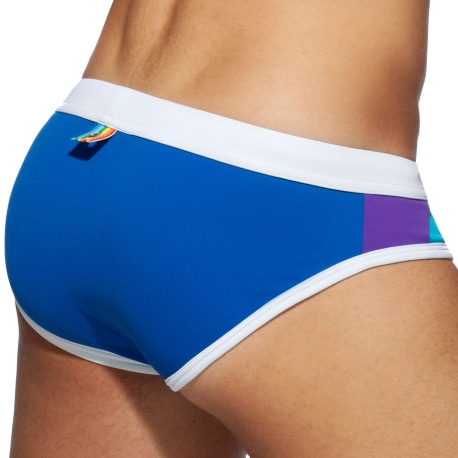 Addicted Rainbow Swim Briefs