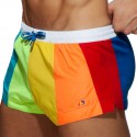 Addicted Rainbow Swim Shorts